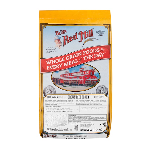 Bob's Red Mill Brown Rice Flour 25lbs